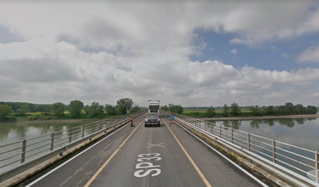 Chiusura Ponte Verdi sul Po lungo Sp 33 Cremona: ecco quando