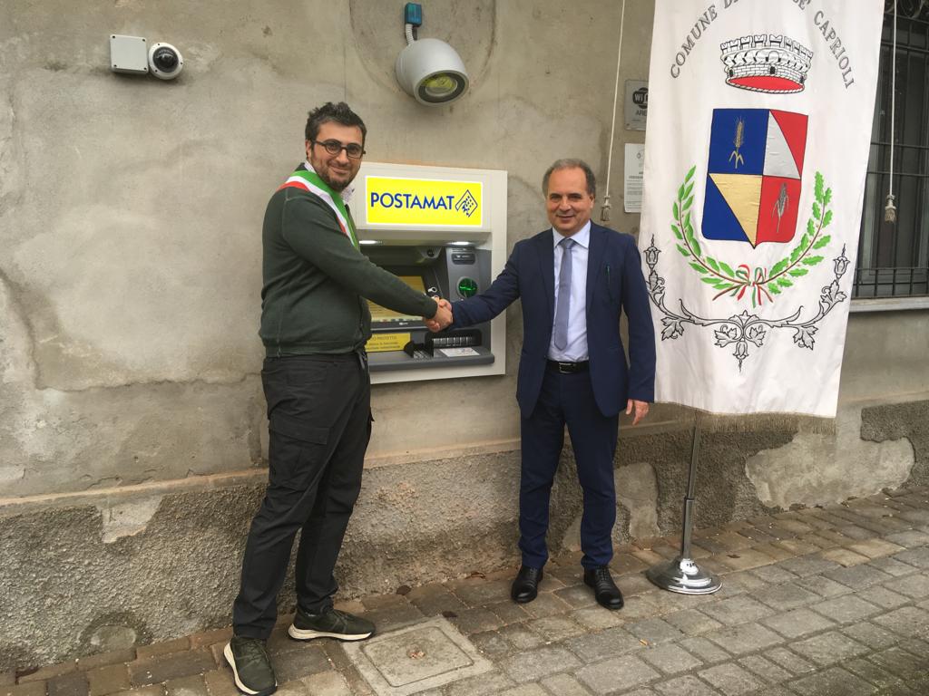Poste Italiane installa nuovo ATM Postamat a Gerre de’ Caprioli