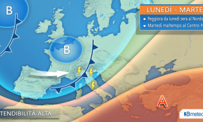 L’autunno entra nel vivo con piogge e forti temporali PREVISIONI METEO