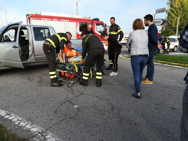 Schianto sulla Provinciale Bergamina ad Agnadello