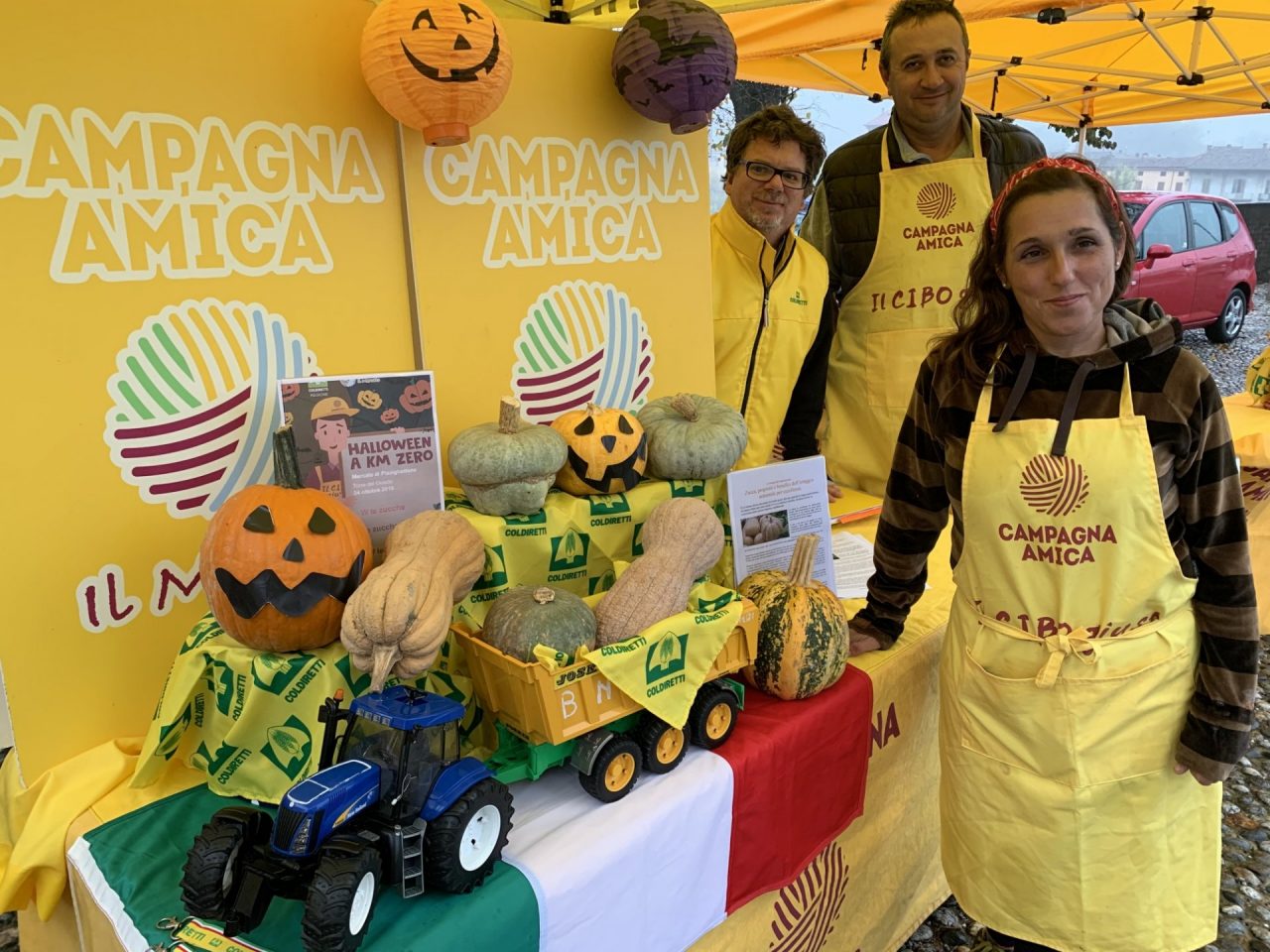 Halloween, “Zucca Day” al Mercato di Campagna Amica