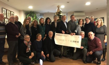 Donati 1.500 euro all'U.O Cure Palliative dell'Ospedale di Crema