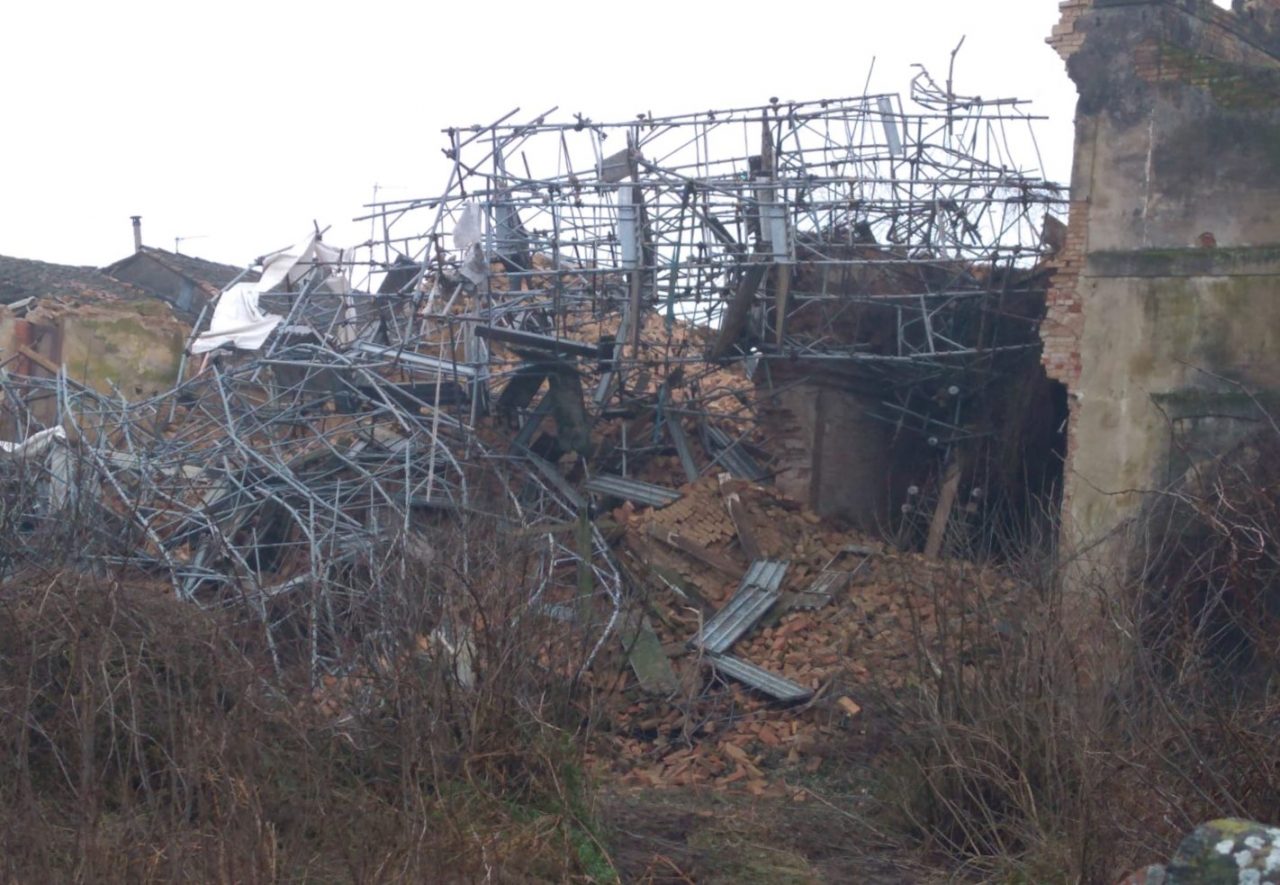 Villa Obizza è crollata: il gioiello palladiano non c’è più FOTO