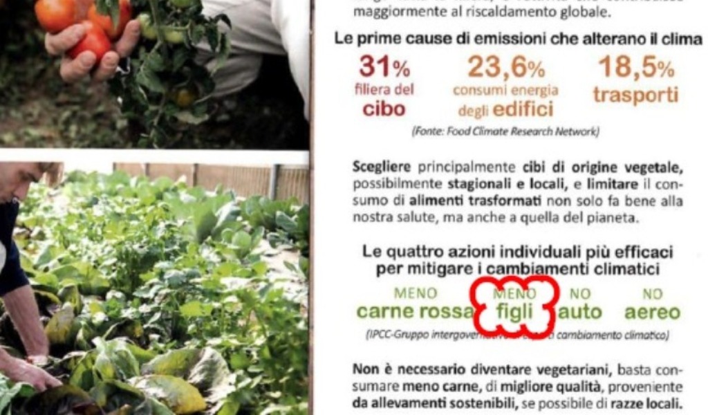 “Fai meno figli” nell’opuscolo del Comune, anche gli assessori si scusano