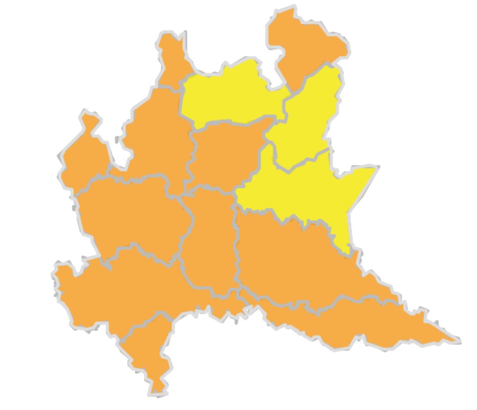 Allerta arancione per rischio vento forte nella giornata di domani, anche a Cremona e provincia