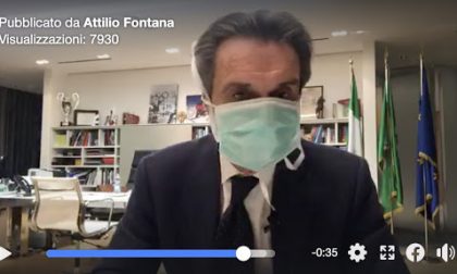 Presidente Fontana in auto-isolamento: "Ho un lettino in Regione per essere più operativo"