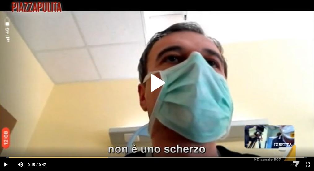 Coronavirus, l’appello di un paziente dell’ospedale di Cremona: “Non è uno scherzo”