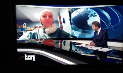 Coronavirus: la dottoressa dell'Ospedale di Cremona intervistata al TG1, fa commuovere Francesco Giorgino