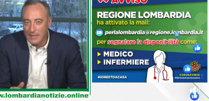 Coronavirus in Lombardia, Gallera: "La situazione migliora, ma attenzione a cantare vittoria"