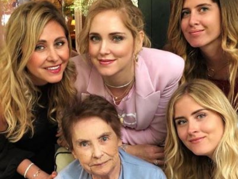 E’ morta la nonna di Chiara Ferragni: “Ci manchi già tanto”