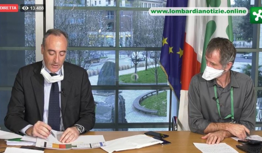 Coronavirus, Gallera “Lento, ma costante miglioramento” A Cremona 4.260 positivi (+27) VIDEO