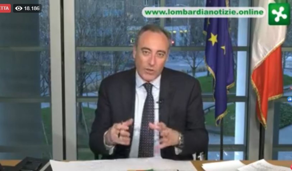 Coronavirus, Gallera: “I numeri sono tornati a stabilizzarsi, ma il traguardo non è lontano”. A Cremona +136 VIDEO