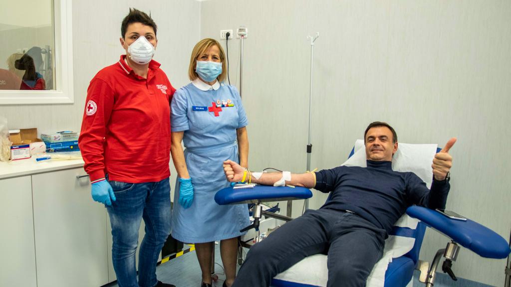Coronavirus: Coldiretti, Prandini dona sangue e invita a farlo