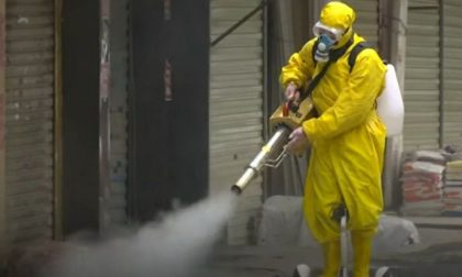 Coronavirus, disposte sanificazioni delle zone ritenute più sensibili
