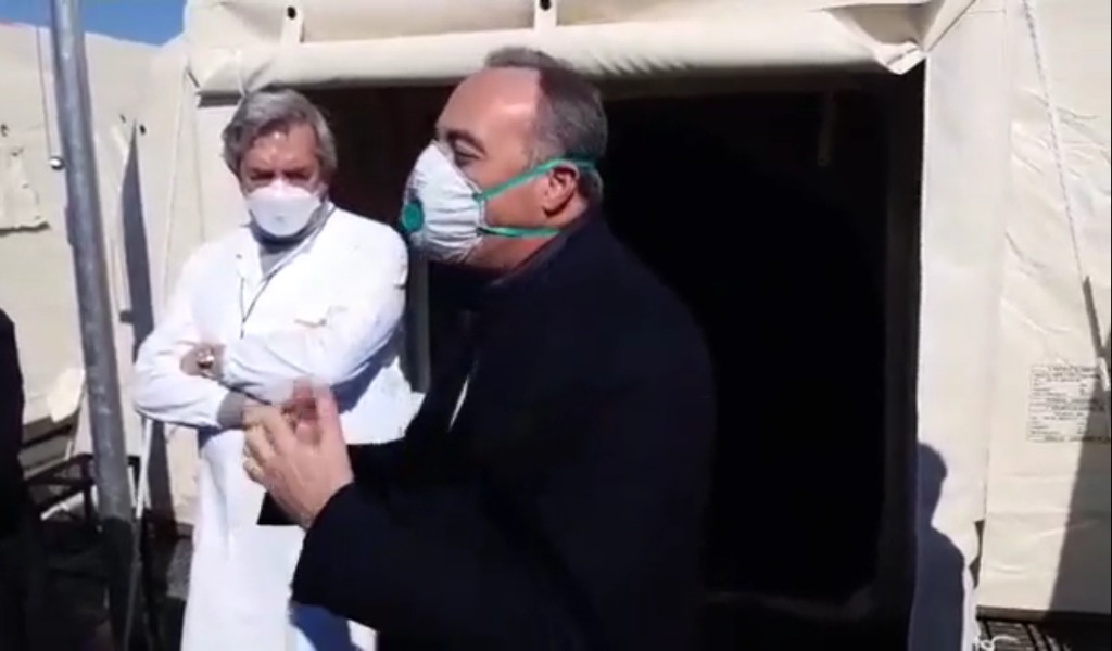 Coronavirus, pronto l’ospedale da campo di Crema: “Grazie, Cuba” VIDEO