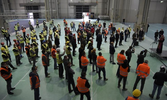 Pronto il nuovo ospedale in Fiera a Milano, Fontana: “Stiamo facendo la storia” FOTO-VIDEO
