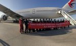 Coronavirus. Atterrato a Malpensa volo da Cina con medici e materiale sanitario FOTO e VIDEO