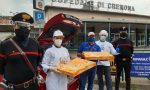 Carabinieri consegnano pc agli studenti e “scortano” pizze per medici e sanitari