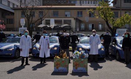 La Polizia di Stato dona le uova pasquali agli Ospedali della Provincia