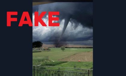 "Tornado nella Bassa", ma è l'Oklahoma. E il fotomontaggio diventa virale