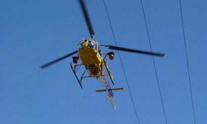 Parte dal cielo il controllo delle linee elettriche nella provincia di Cremona