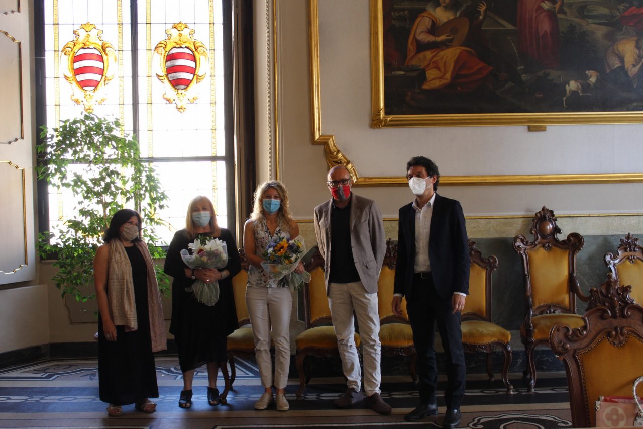Claudia Balotta e Annalisa Malara ricevute in Comune a Cremona
