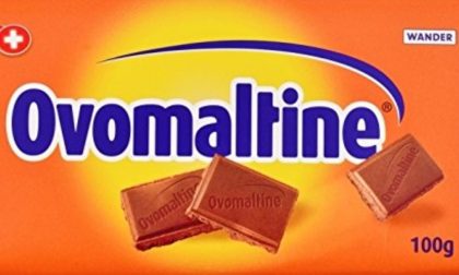 Tavolette di cioccolato Ovomaltine ritirate dal mercato: contengono pezzi di plastica
