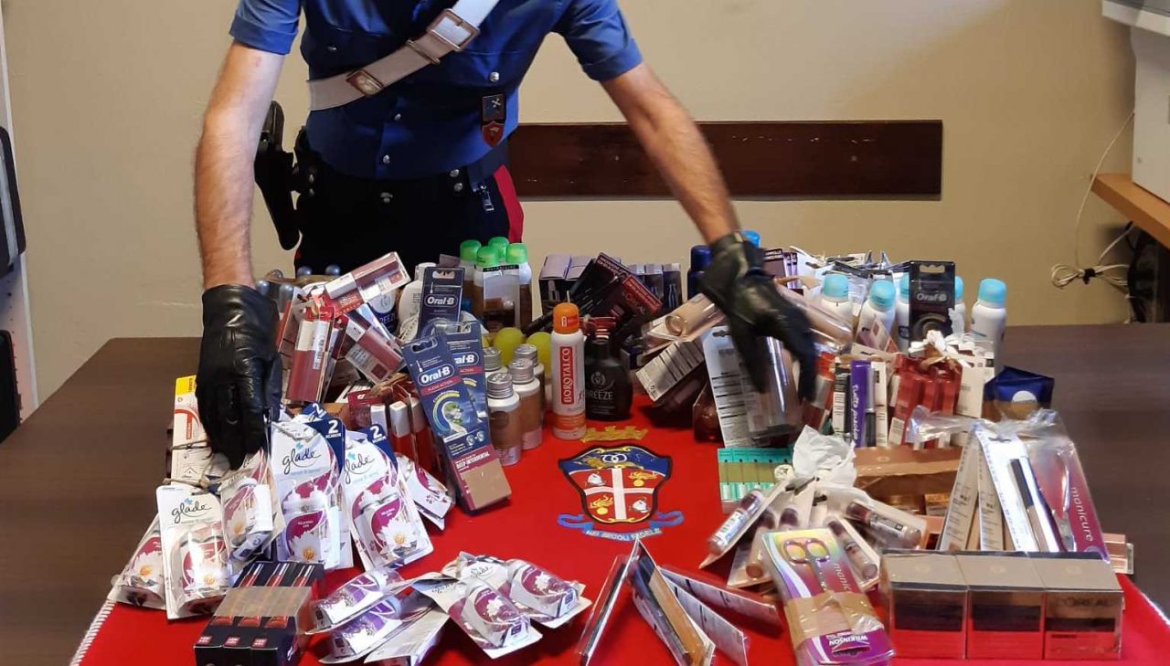 Recuperato “tesoretto” di prodotti di cosmetica rubati: tre arresti per ricettazione