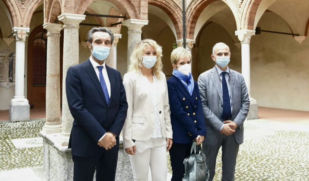 Fontana incontra il “Paziente 1” e le dottoresse Malara e Ricevuti che effettuarono la diagnosi