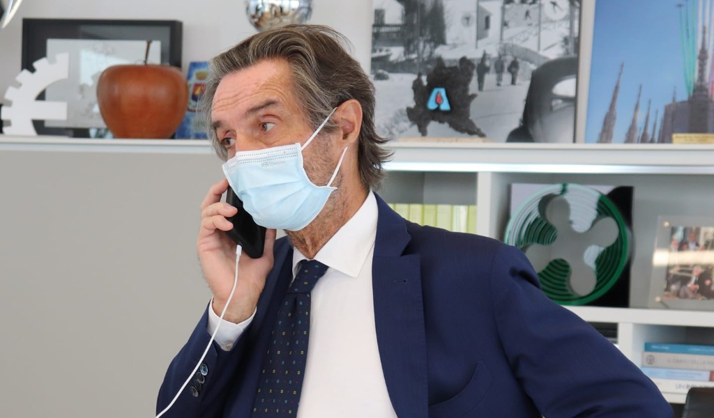Covid: Fontana lunedì incontra i sindaci lombardi per valutare la situazione