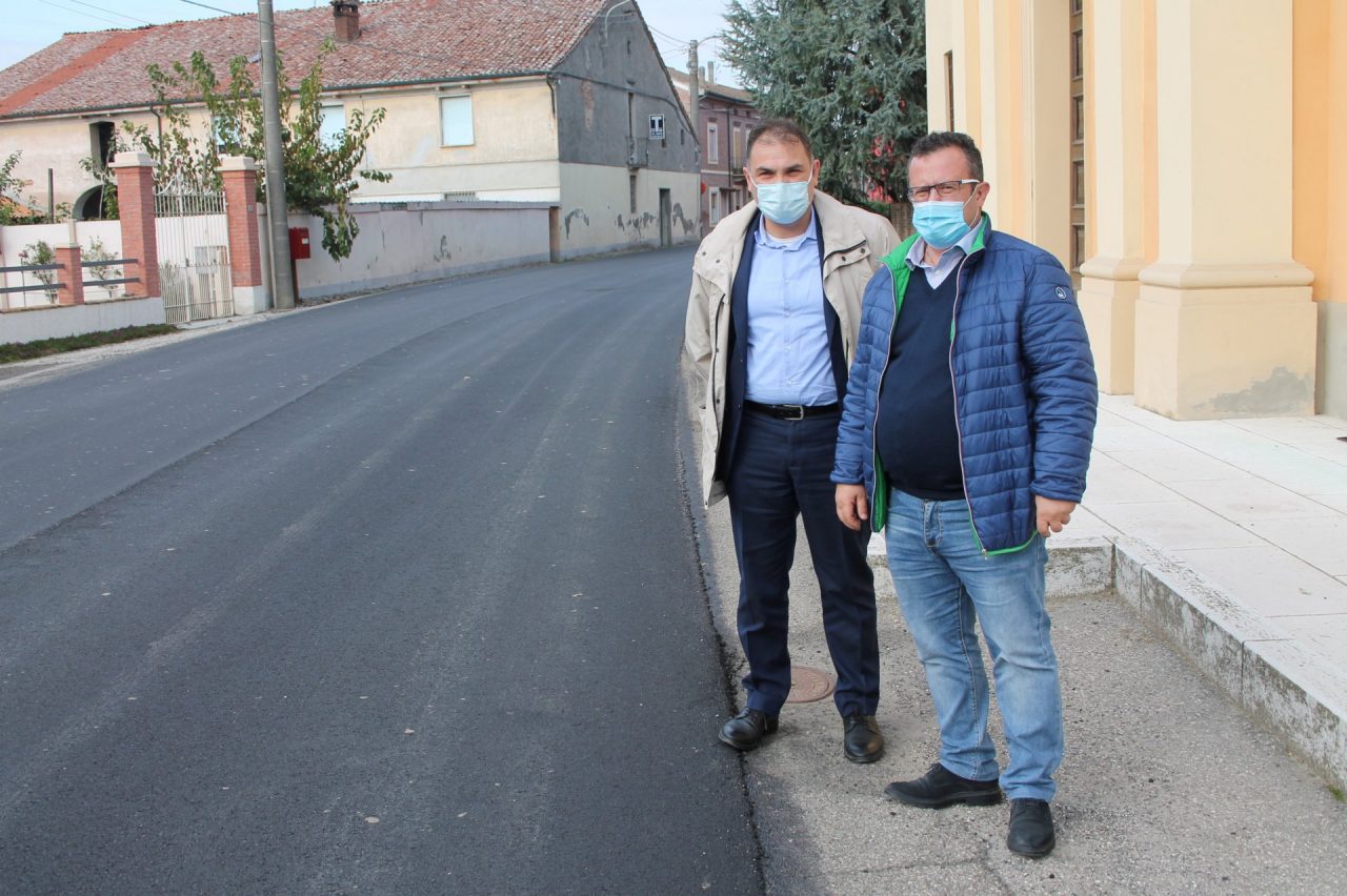 Strade più sicure, avviati interventi di riqualificazione viaria a Rivarolo del Re