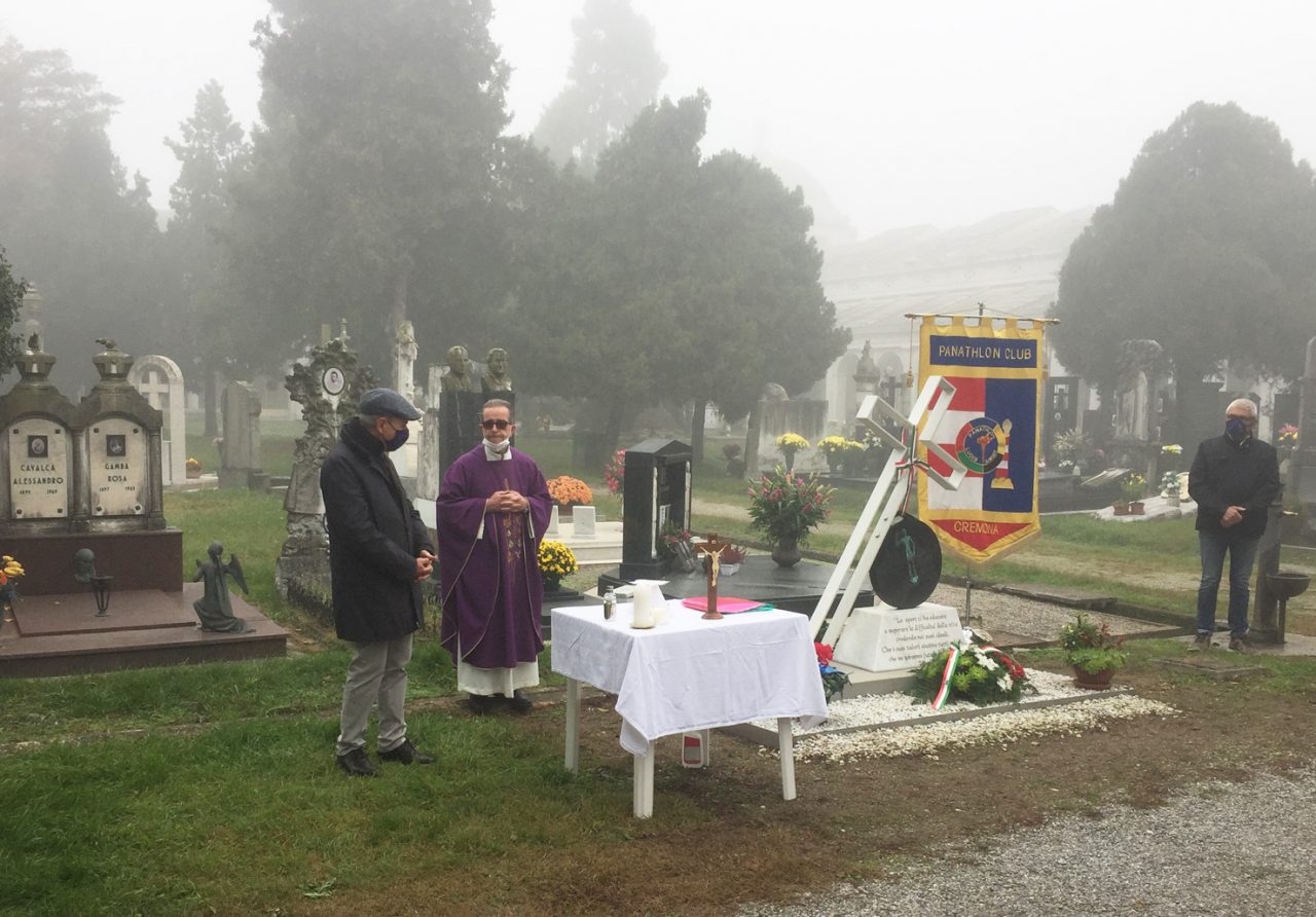 Una Messa a ricordo degli sportivi defunti presso il Civico Cimitero di Cremona