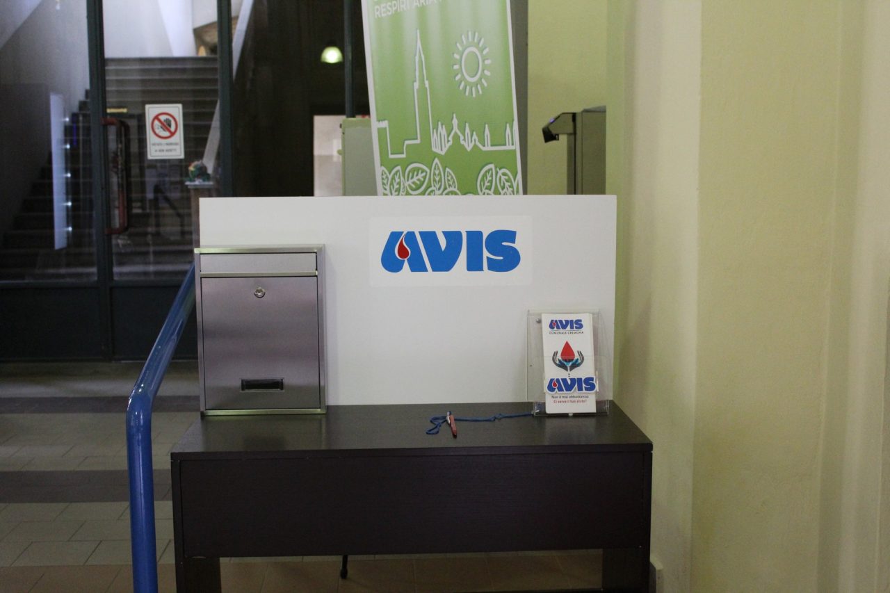Prorogato per tutto il 2021 l’accordo tra Comune e AVIS Cremona
