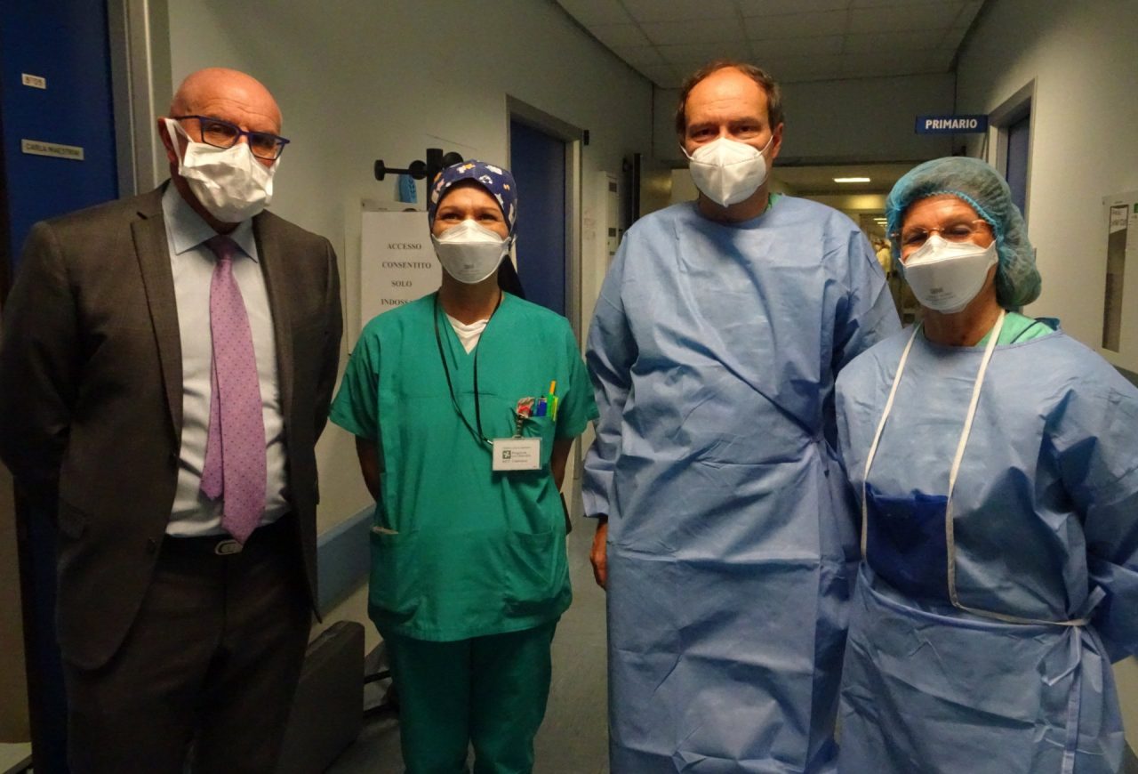 Nuovo direttore in Terapia Intensiva e Anestesia: primo giorno di lavoro per Enrico Storti