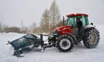 Maltempo, neve in Lombardia: trattori Coldiretti in azione