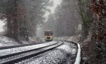 Scatta il piano neve anche sulla circolazione ferroviaria: oggi meno treni sui binari