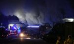 Brucia magazzino Amazon, 26 dipendenti messi in salvo da ambulanza di passaggio