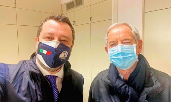 Vaccinazioni antiCovid, Salvini vuole proporre il «modello Lombardia» a Draghi