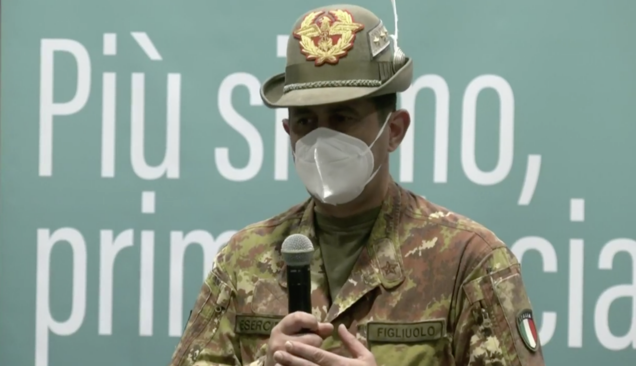 Generale Figliuolo in Lombardia: “Domani si passa al sistema di Poste Italiane”