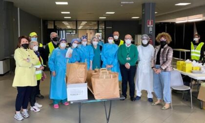 Colazione in omaggio per i sanitari dell'Hub Cremona Fiere