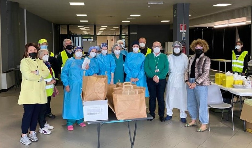 Colazione in omaggio per i sanitari dell’Hub Cremona Fiere