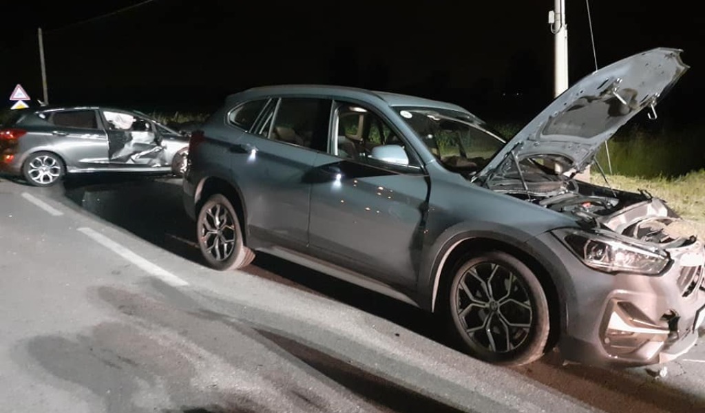 Scontro frontale ad Agnadello: tre persone in ospedale