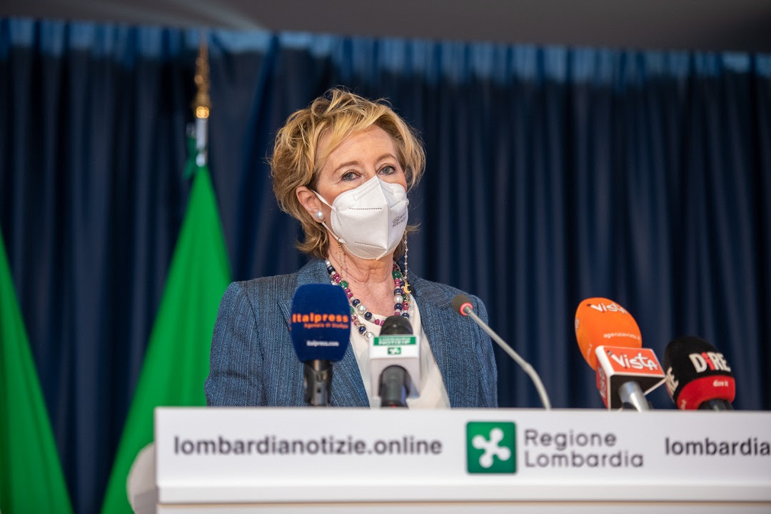 Moratti: “La Lombardia sarà la prima regione a raggiungere l’immunità di gregge”