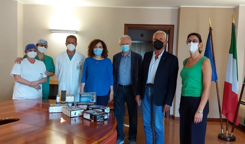 Rotary Club Crema dona 20 saturimetri per i pazienti Covid