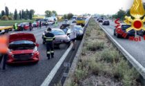 Schianto in autostrada tra quattro vetture, 7 persone soccorse sulla A1