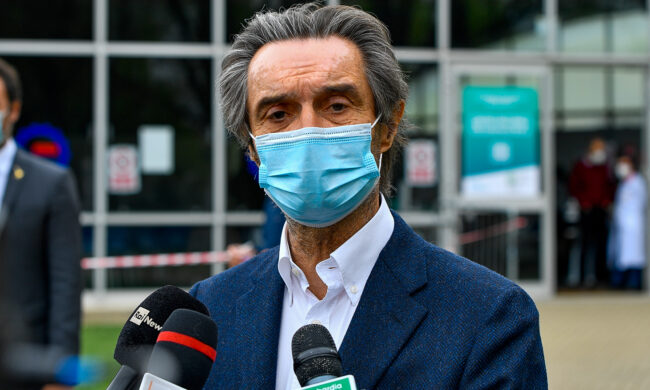 Lombardia ancora in zona bianca, Fontana: “Numeri incoraggianti. Determinanti le prossime settimane”