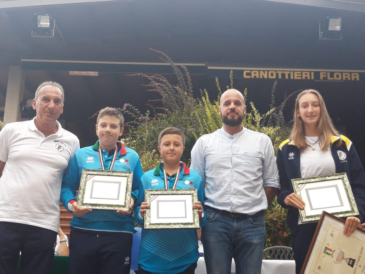 Festa dell’Atleta 2021: la Canottieri Flora celebra un anno di sport