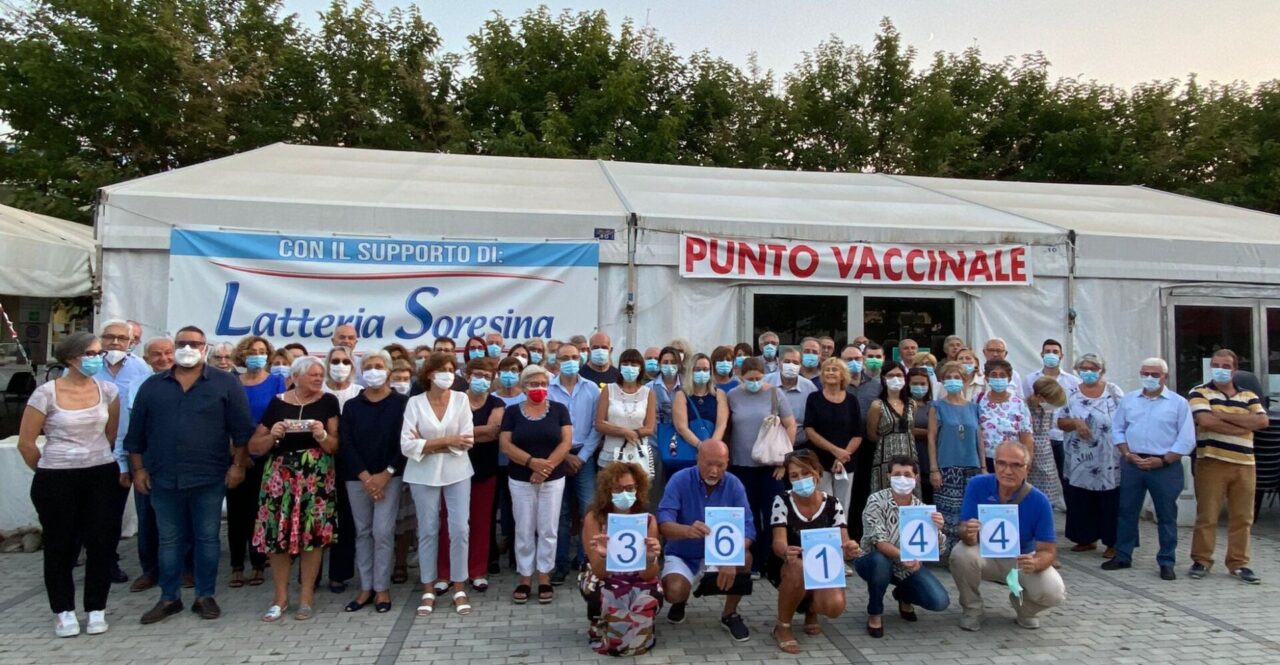 Il Centro Vaccinale di Soresina ha terminato il suo percorso: 36.144 le dosi somministrate