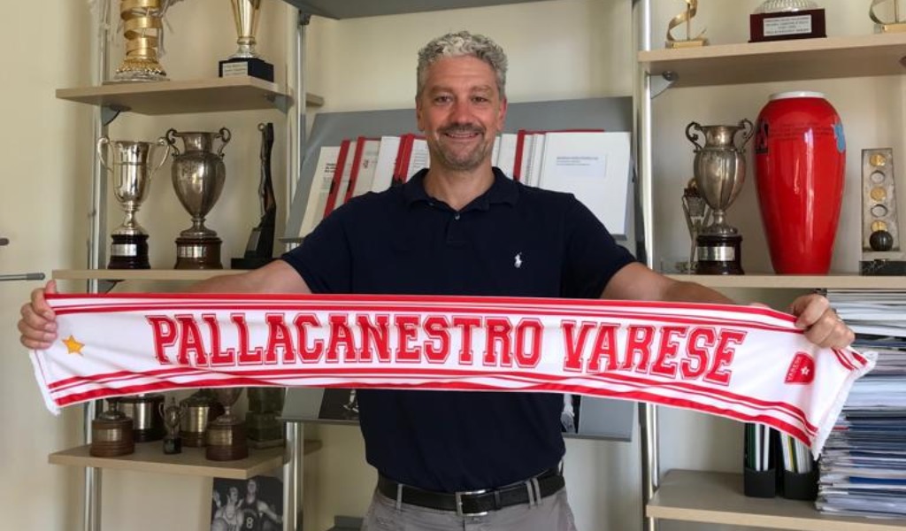 Il cremonese Andrea “condor” Conti direttore sportivo della Pallacanestro Varese 