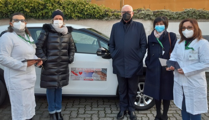 Il grande cuore di Uniti per la provincia di Cremona, super donazione per il servizio fragilità